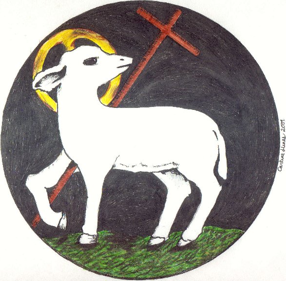 clip art lamb of god